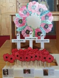 Poppies and crosses activities from pre-school
