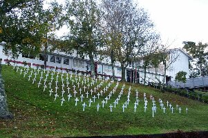 Glenfield College Field of Remembrance